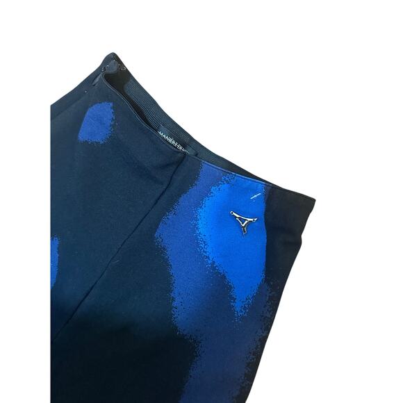 Maniere De Voir Body Print Set Sz 2 Top Sz 4 Bottoms Black Blue Nice Cond! - Picture 9 of 12